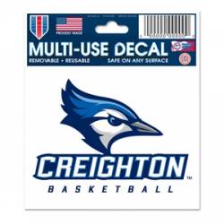 Creighton University Bluejays Basketball - 3x4 Ultra Decal