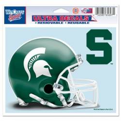 Michigan State University Spartans Football - 5x6 Ultra Decal