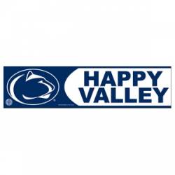 Penn State University Nittany Lions Happy Valley - 3x12 Bumper Sticker Strip