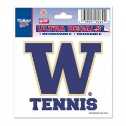 University Of Washington Huskies Tennis - 3x4 Ultra Decal