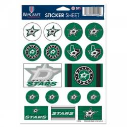 Dallas Stars - 5x7 Sticker Sheet