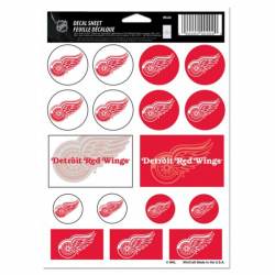 Detroit Red Wings - 5x7 Sticker Sheet