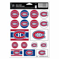 Montreal Canadiens - 5x7 Sticker Sheet