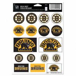 Boston Bruins - 5x7 Sticker Sheet