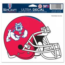 Fresno State University Bulldogs Football - 5x6 Ultra Decal