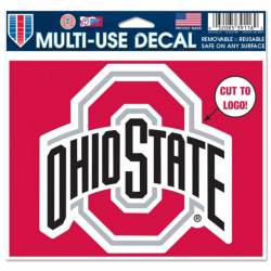 Ohio State University Buckeyes - 4.5x5.75 Die Cut Ultra Decal
