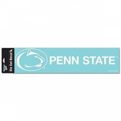 Penn State University Nittany Lions - 4x17 White Die Cut Decal