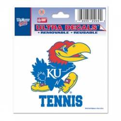 University Of Kansas Jayhawks Tennis - 3x4 Ultra Decal