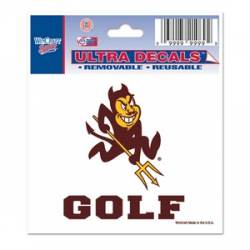 Arizona State University Sun Devils Golf - 3x4 Ultra Decal