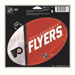 Philadelphia Flyers - 3.5x5 Vinyl Oval Sticker