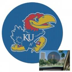 University Of Kansas Jayhawks - Perforated Shade Decal