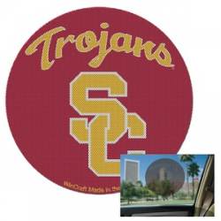 University Of Southern California USC Trojans - Perforated Shade Decal