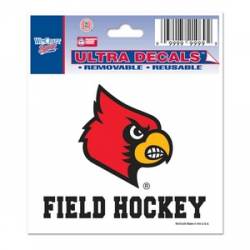 University Of Louisville Cardinals Field Hockey - 3x4 Ultra Decal