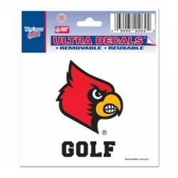 University Of Louisville Cardinals Golf - 3x4 Ultra Decal
