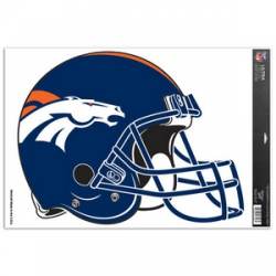 Denver Broncos Helmet - 11x17 Ultra Decal