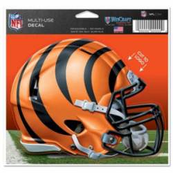 Cincinnati Bengals Helmet - 4.5x5.75 Die Cut Ultra Decal