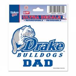 Drake University Bulldogs Dad - 3x4 Ultra Decal