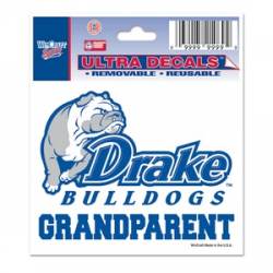 Drake University Bulldogs Grandparent - 3x4 Ultra Decal