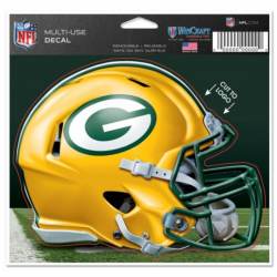 Green Bay Packers Helmet - 4.5x5.75 Die Cut Ultra Decal