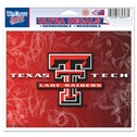 Texas Tech University Lady Red Raiders - 5x6 Ultra Decal