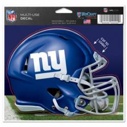 New  York Giants Helmet - 4.5x5.75 Die Cut Ultra Decal