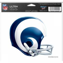 Los Angeles Rams Retro Helmet - 5x6 Ultra Decal