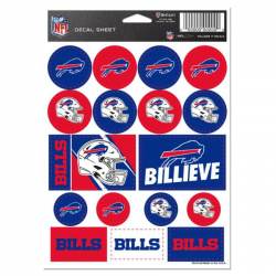 Buffalo Bills - 5x7 Sticker Sheet