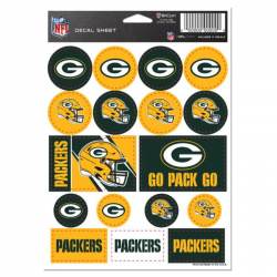 Green Bay Packers - 5x7 Sticker Sheet
