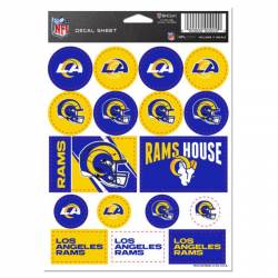 Los Angeles Rams - 5x7 Sticker Sheet