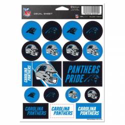 Carolina Panthers - 5x7 Sticker Sheet