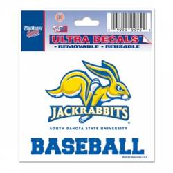 South Dakota State University Jackrabbits Baseball - 3x4 Ultra Decal