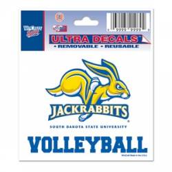 South Dakota State University Jackrabbits Volleyball - 3x4 Ultra Decal