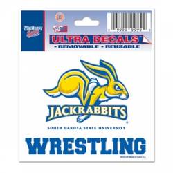 South Dakota State University Jackrabbits Wrestling - 3x4 Ultra Decal