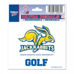 South Dakota State University Jackrabbits Golf - 3x4 Ultra Decal