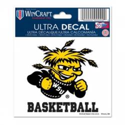 Wichita State University Shockers Basketball - 3x4 Ultra Decal