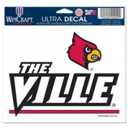 University Of Louisville Cardinals The Ville - 5x6 Ultra Decal