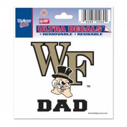 Wake Forest University Demon Deacons Dad - 3x4 Ultra Decal