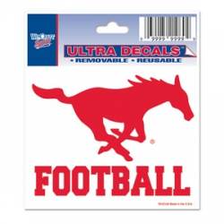 Southern Methodist University Mustangs Football - 3x4 Ultra Decal