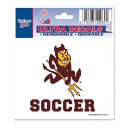 Arizona State University Sun Devils Soccer - 3x4 Ultra Decal