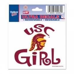 University Of Southern California USC Trojans Girl - 3x4 Ultra Decal