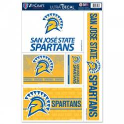 San Jose State University Spartans - Set of 5 Ultra Decals