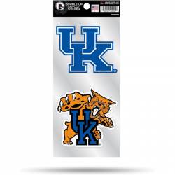 University Of Kentucky Wildcats Logo - Double Up Die Cut Decal Set
