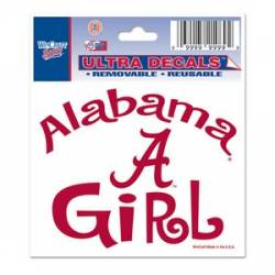 University of Alabama Crimson Tide Alabama Girl - 3x4 Ultra Decal