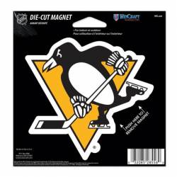 Pittsburgh Penguins - 4.5" Die Cut Logo Magnet