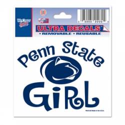 Penn State University Nittany Lions Girl - 3x4 Ultra Decal