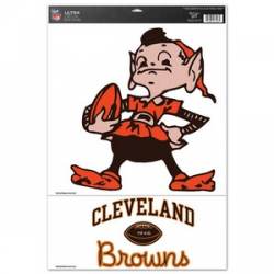 Cleveland Browns - 11x17 Ultra Decal Set