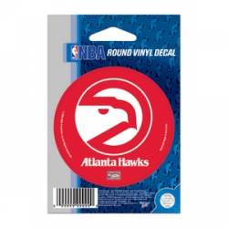 Atlanta Hawks Retro - 3x3 Round Vinyl Sticker