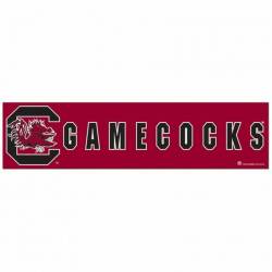 University Of South Carolina Gamecocks - 3x12 Bumper Sticker Strip