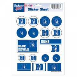 Duke University Blue Devils - 5x7 Sticker Sheet