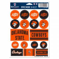 Oklahoma State University Cowboys - 5x7 Sticker Sheet
